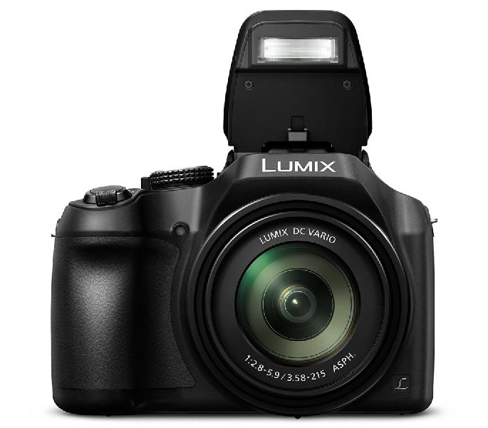 Cámara bridge - Panasonic Lumix DC-FZ82, Sensor MOS, 18.1 MP, Vídeo 4K, 60x/120x, Wi-Fi, Objetivo