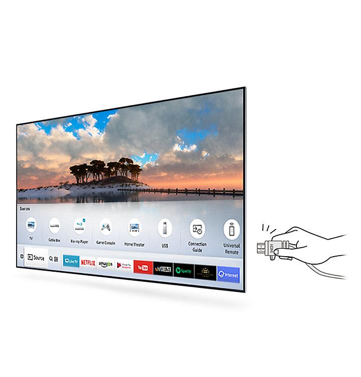 TV LED 40" - Samsung UE40MU6105KXXC, UHD 4K, HDR, Smart TV, Plano