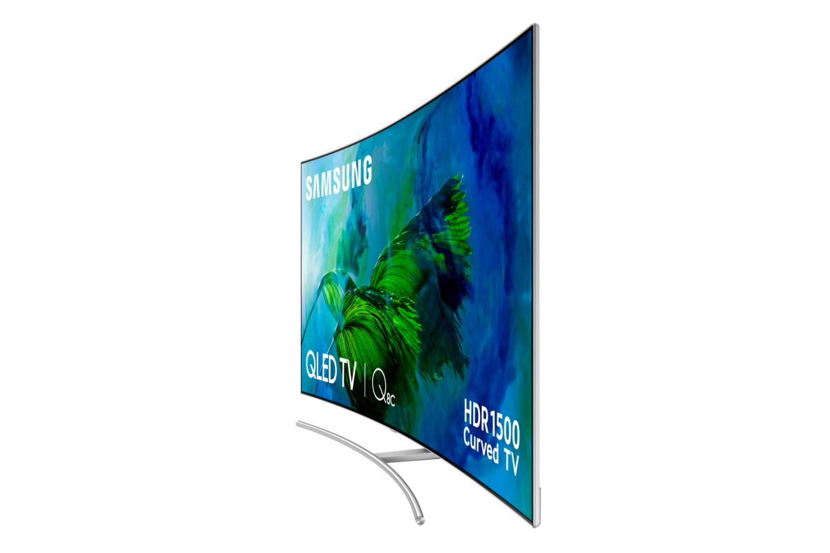 TV QLED 75" - Samsung QE75Q8CAMTXXC, Ultra HD 4K, HDR 1500, Curvo