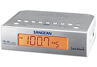 Radio despertador | Sangean RCR-5, AM/FM, Temporizador alarma dual,