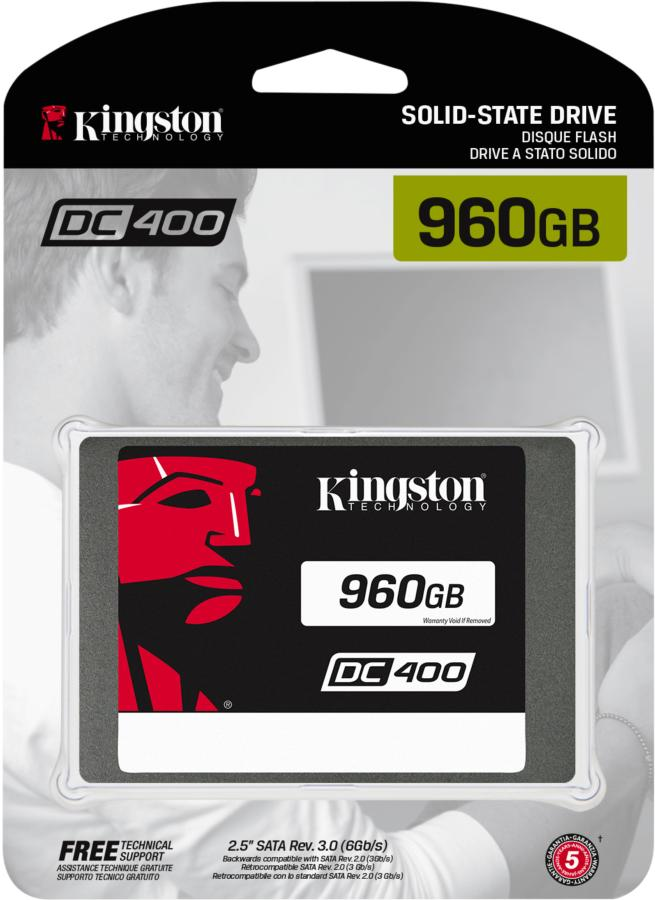 Disco Duro de 960 GB SSD - Kingston Technology DC400 SSD 960GB Serial ATA III SEDC400S37/960G