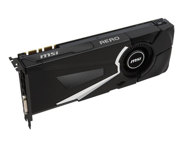Tarjeta Gráfica - MSI GeForce GTX 1070 AERO OC 8GB GDDR5