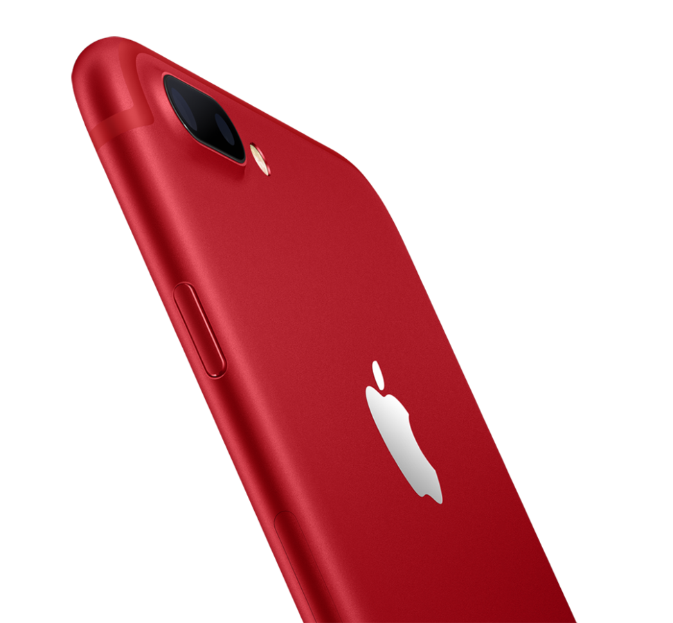 Apple iPhone 7 PLUS (PRODUCT)RED de 128GB, pantalla Retina HD de 5.5" y doble