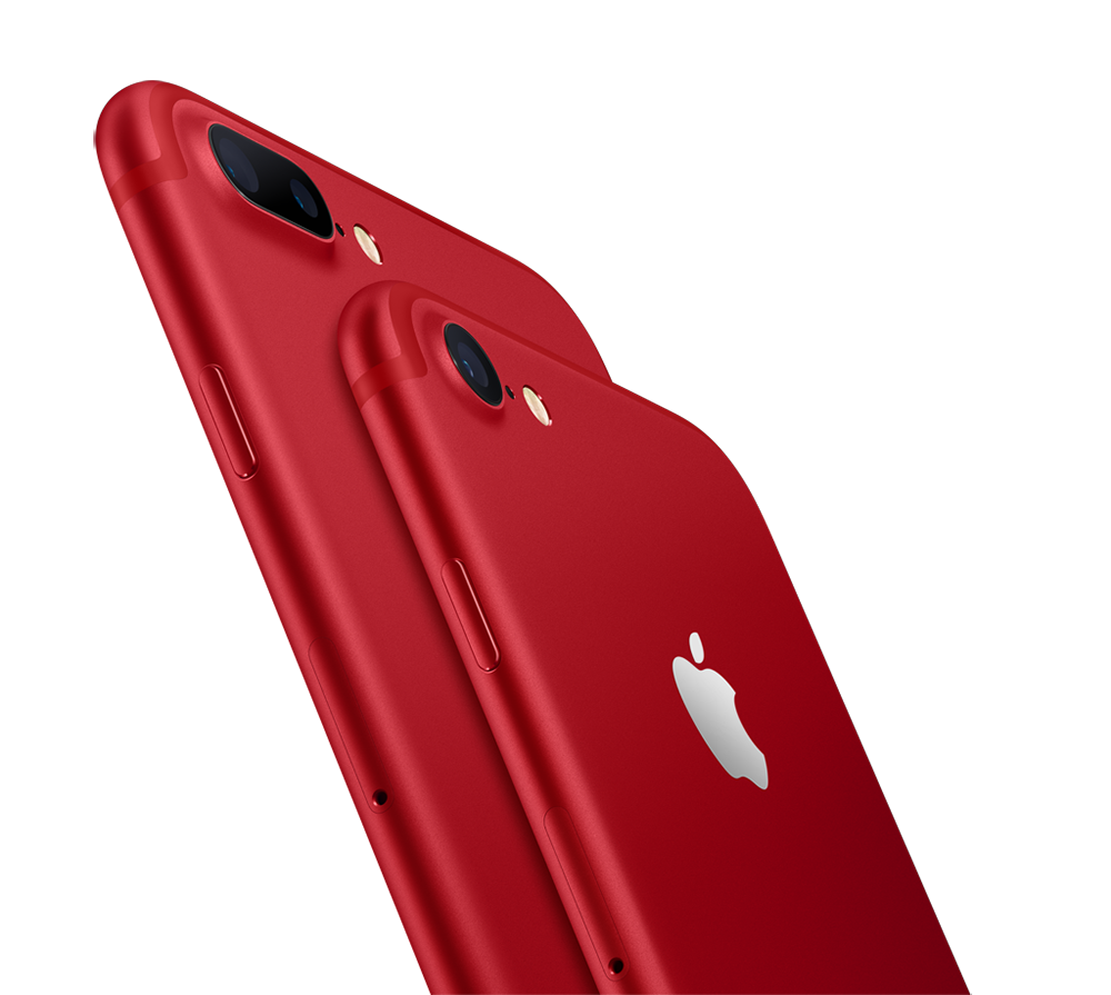 Apple iPhone 7 PLUS (PRODUCT)RED de 128GB, pantalla Retina HD de 5.5" y doble