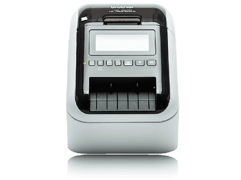 Impresora de etiquetas - Brother QL820NWB, rojo y negro, WiFI, Bluetooth, pantalla LCD