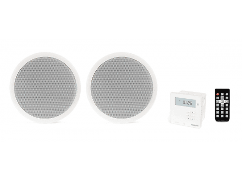 Kit de sonido Fonestar KS06, amplificadores estéreos 2 x 10W