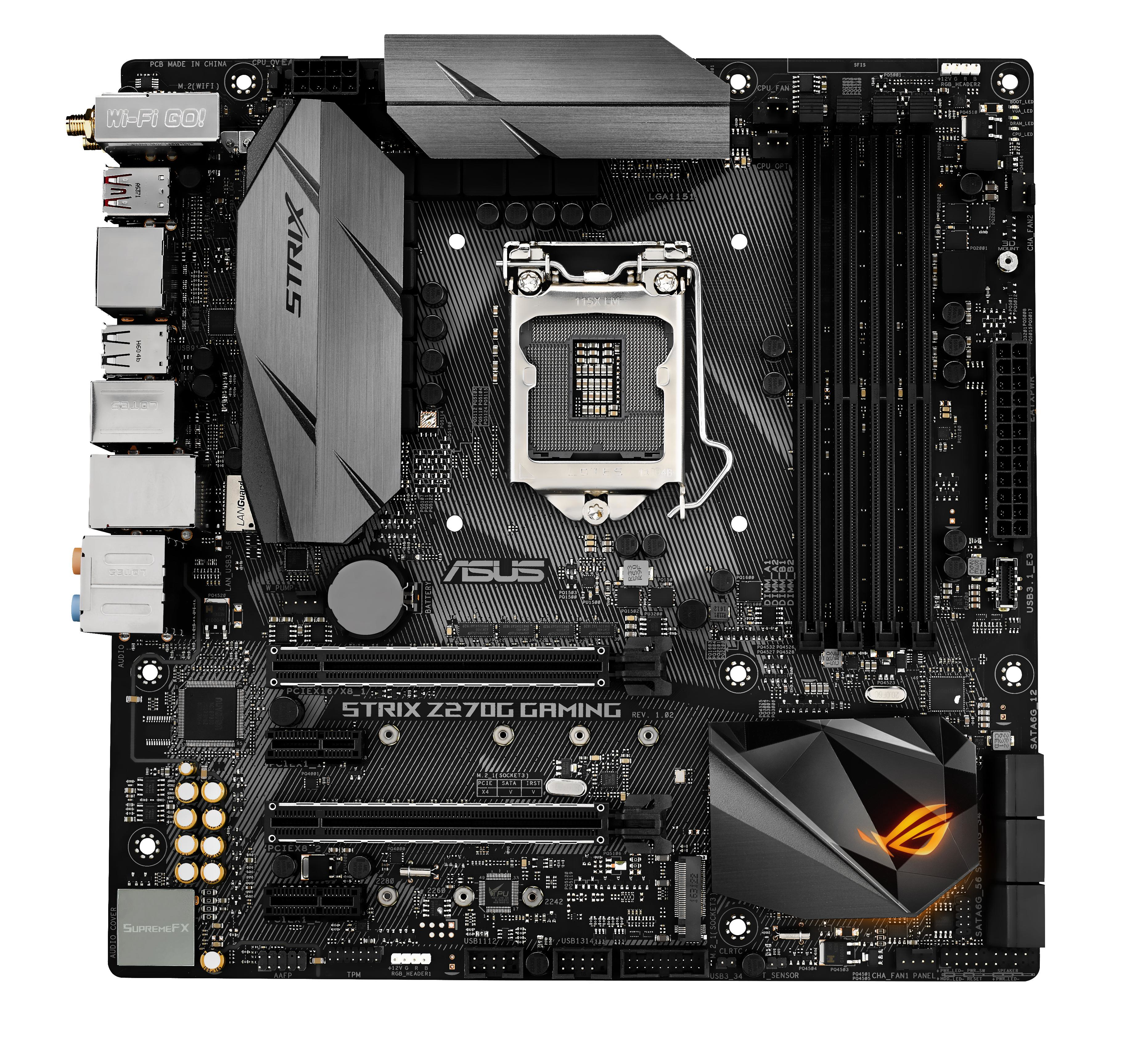 ASUS Strıx Z270G Gamıng Lga1151 Z270 Usb3.1 M.2 Anakart