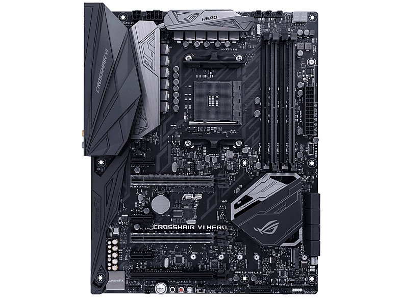 Placa base | ASUS CROSSHAIR VI HERO AMD X370 Socket AM4 ATX