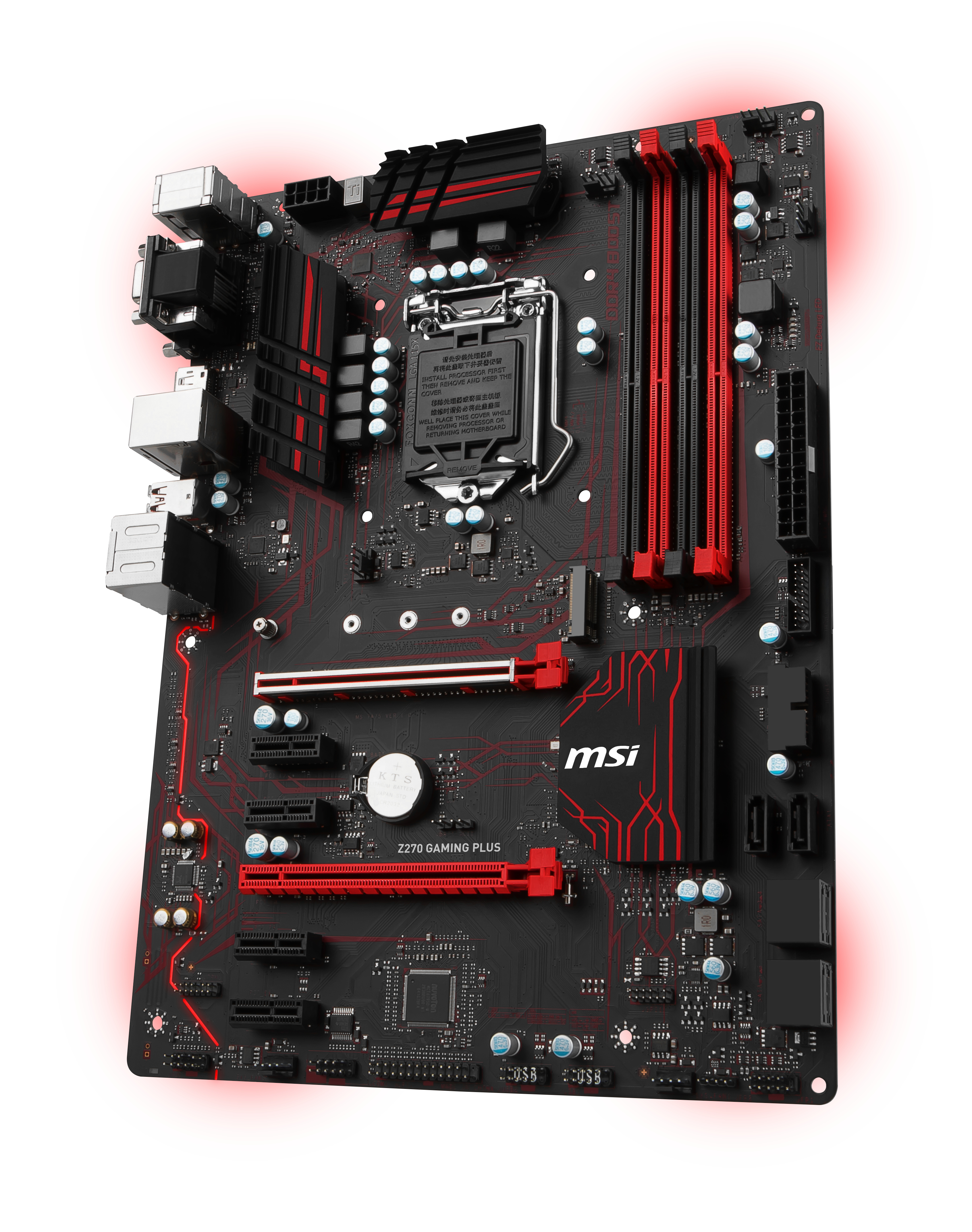 MSI Z270 GAMING PLUS Intel Z270 LGA1151 ATX placa base