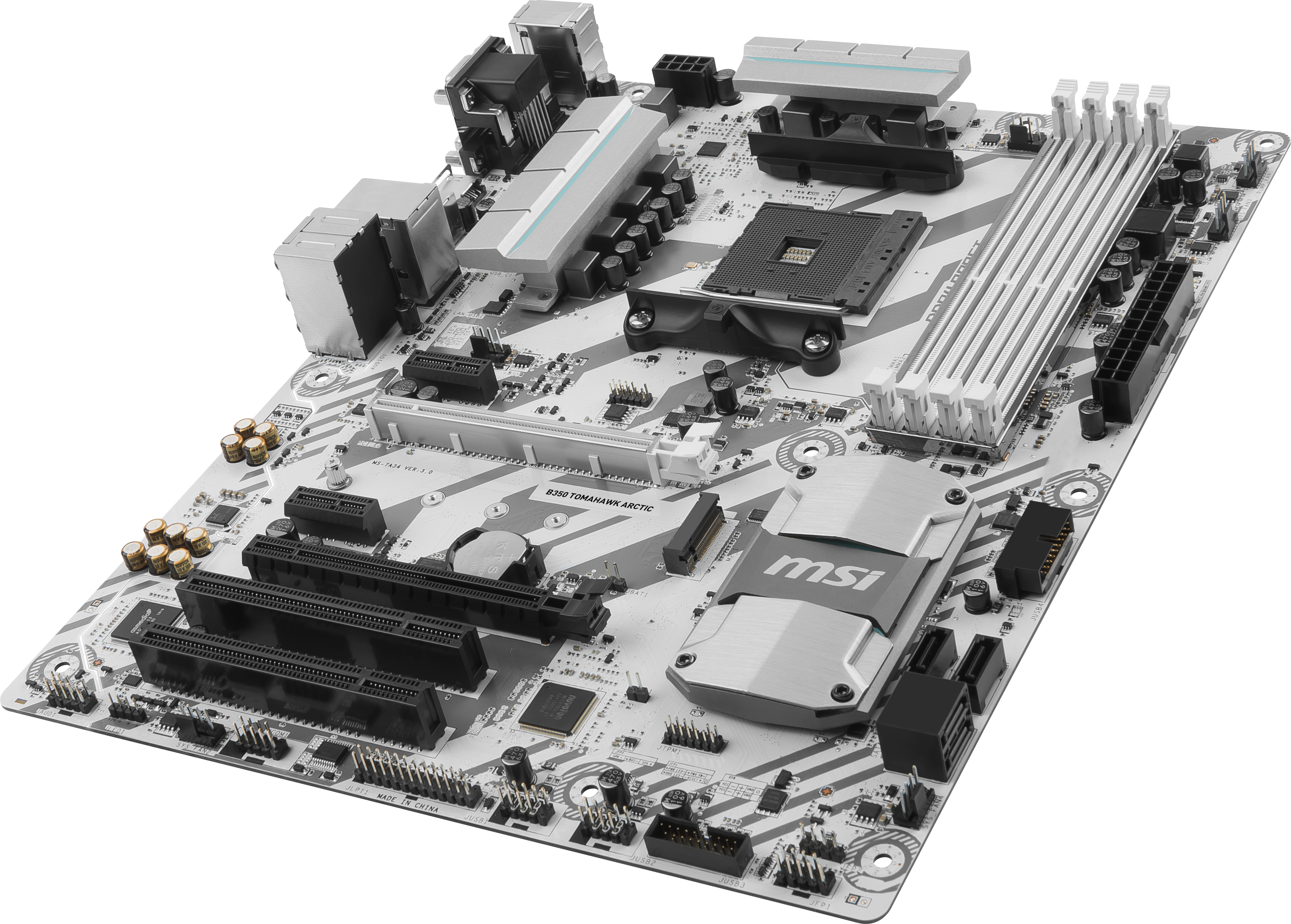 MSI B350 TOMAHAWK ARCTIC