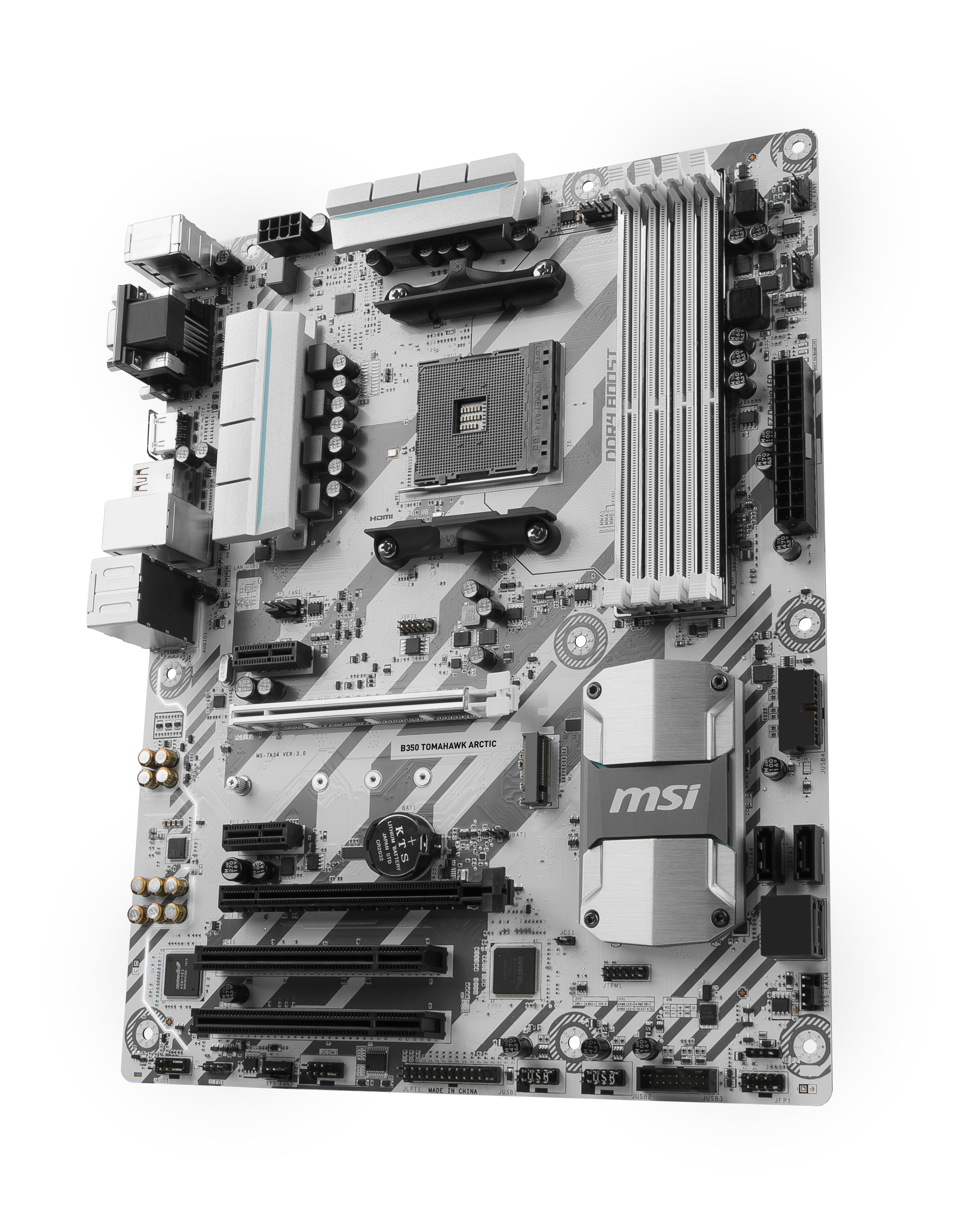 MSI B350 TOMAHAWK ARCTIC