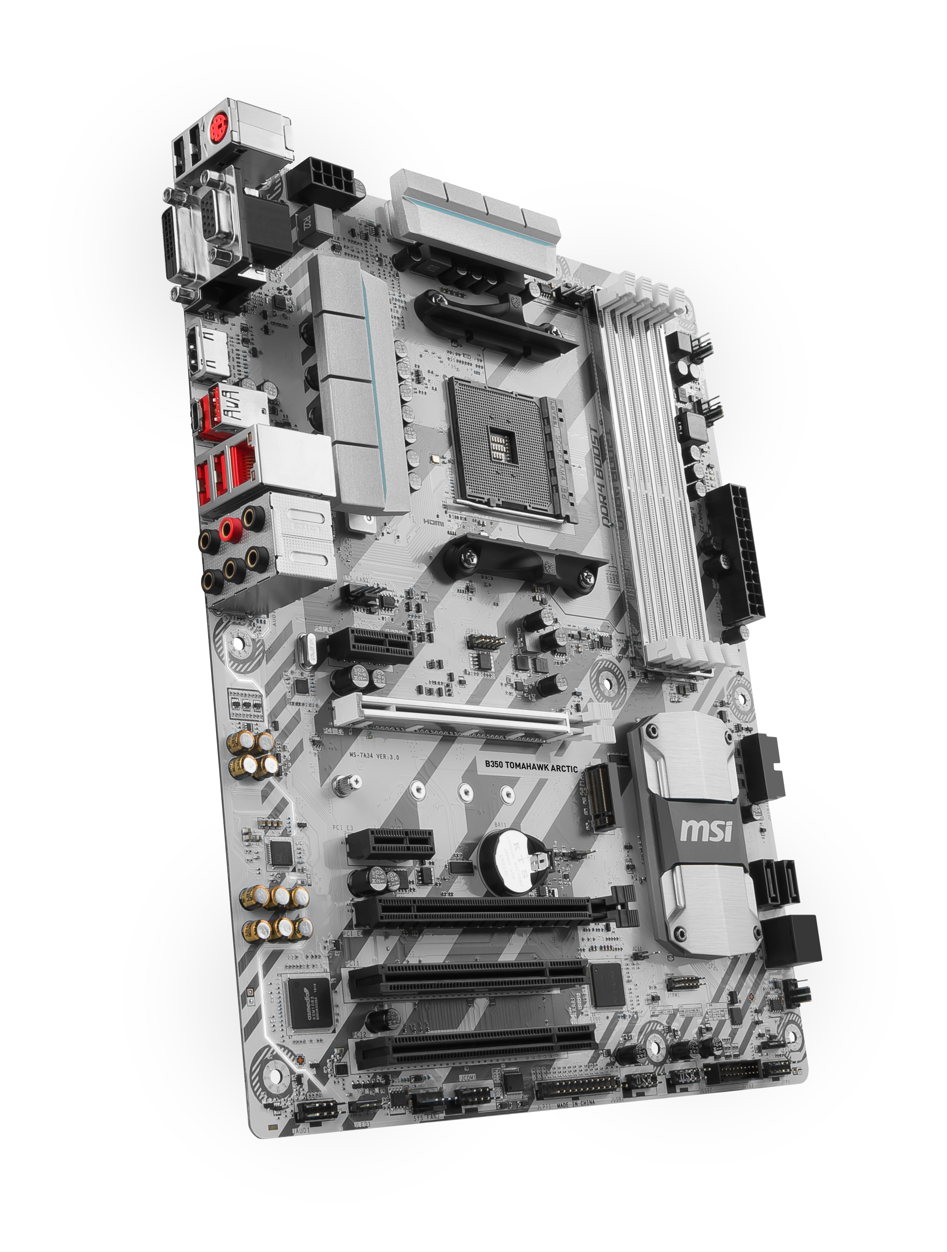 MSI B350 TOMAHAWK ARCTIC