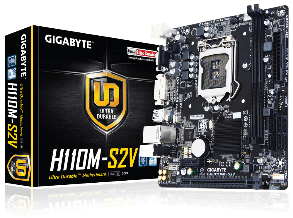 Gigabyte GA-H110M-S2V Intel H110 LGA1151 Micro ATX placa base