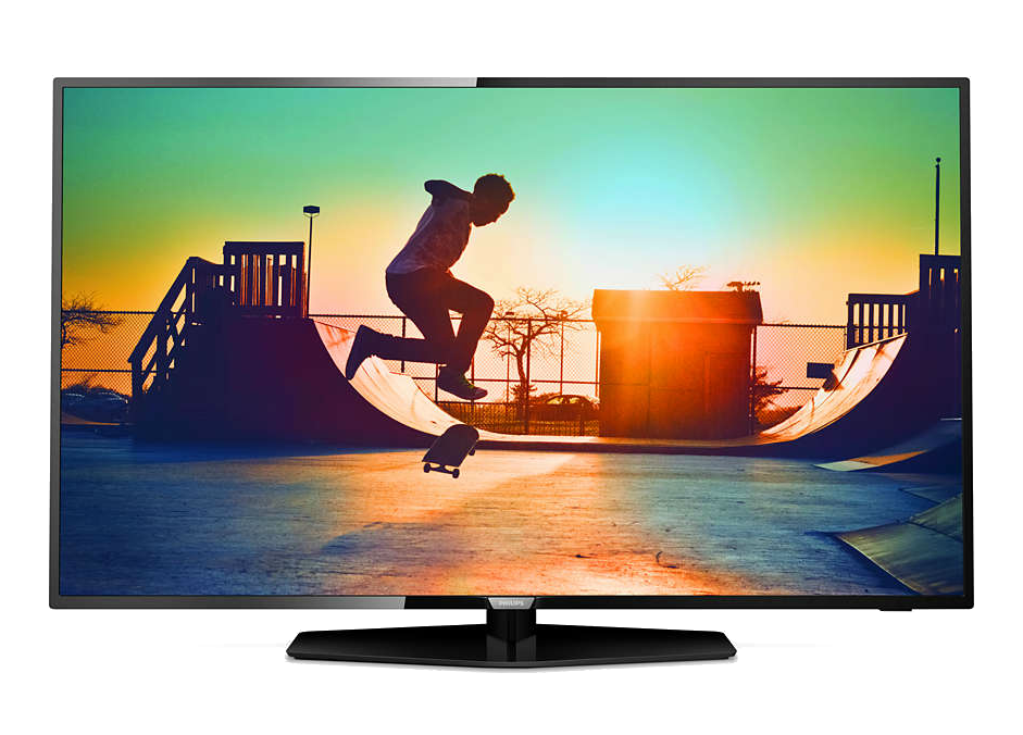 TV LED 55" - Philips 55PUS6162/12, Ultra HD 4K, HDR Plus, Smart TV