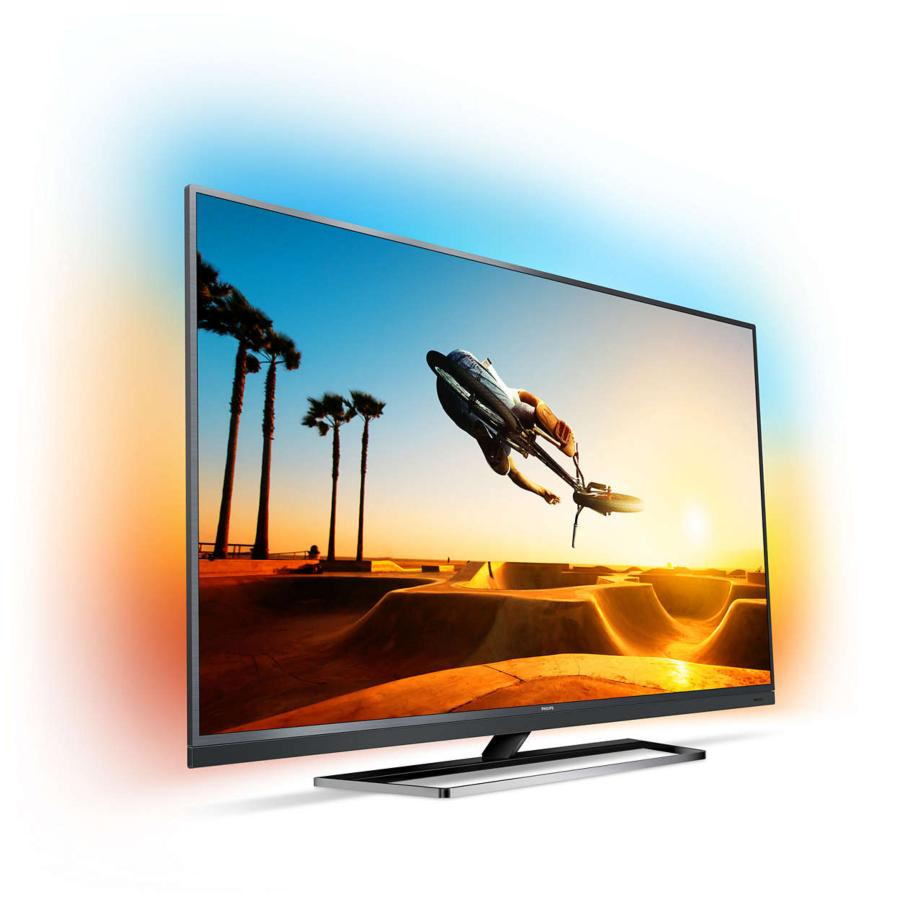 TV LED 49" - Philips 49PUS7502/12, Ultra HD 4K, HDR Premium, Android TV 6.0, Ambilight
