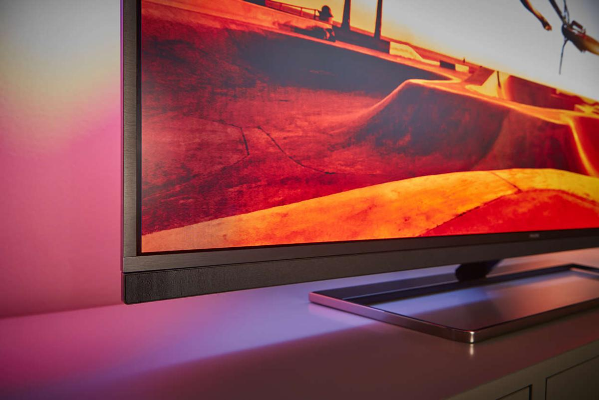TV LED 49" - Philips 49PUS7502/12, Ultra HD 4K, HDR Premium, Android TV 6.0, Ambilight