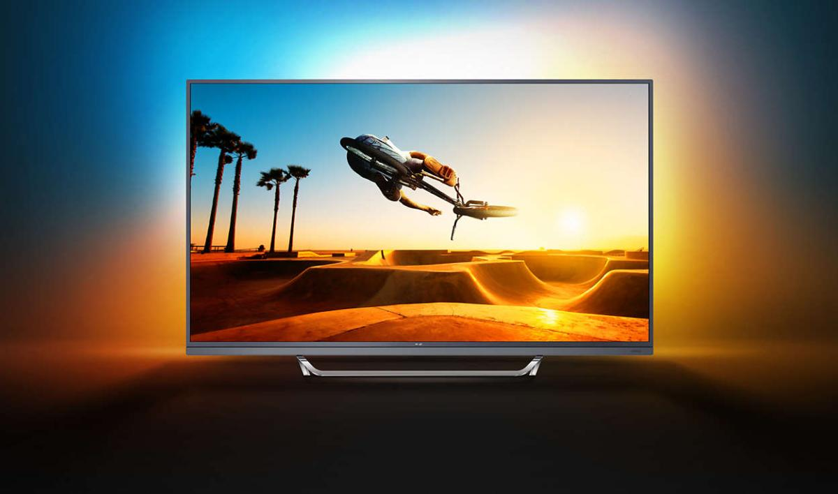 TV LED 65" - Philips 65PUS7502/12, Ultra HD 4K, HDR Premium, Android TV 6.0, Ambilight
