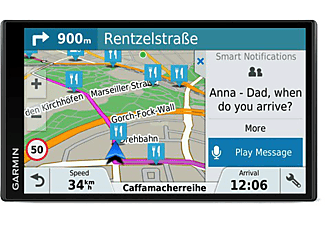 GPS - Garmin DriveSmart 61 LMT-S, 6.95", Europa, 1 hora, Bluetooth, Negro