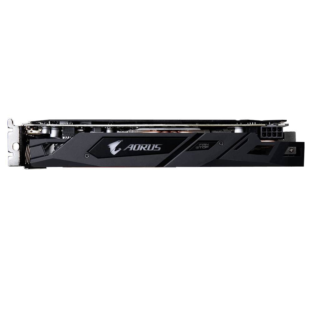 Tarjeta Gráfica - Gigabyte RX 580 AORUS 8G GDDR5 Radeon luces personalizables refrigeración activa