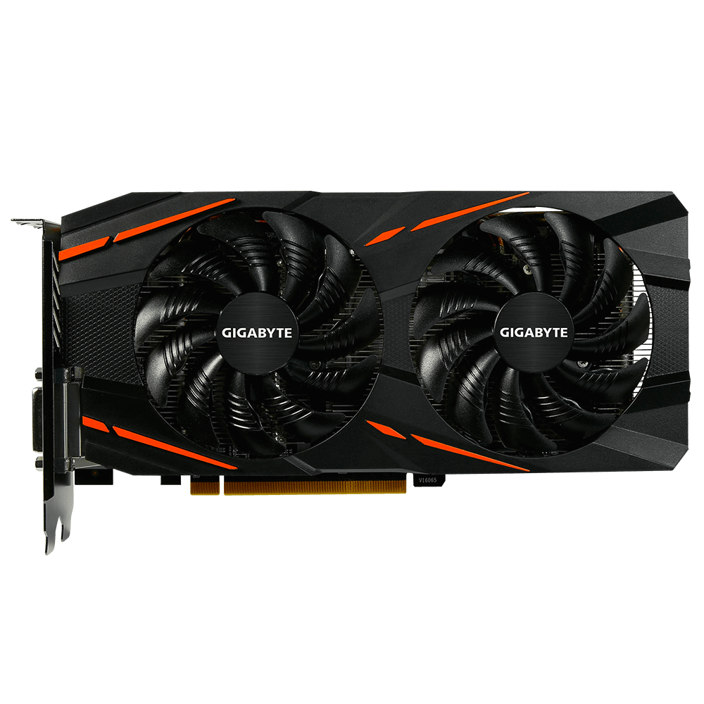 Tarjeta gráfica - Gigabyte RX 580 Gaming 4GD, Radeon, ventiladores 3D-Active Windforce 2X