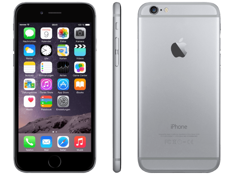 Apple iPhone 6, 4.7", HD, 32 GB, Red 4G, Gris