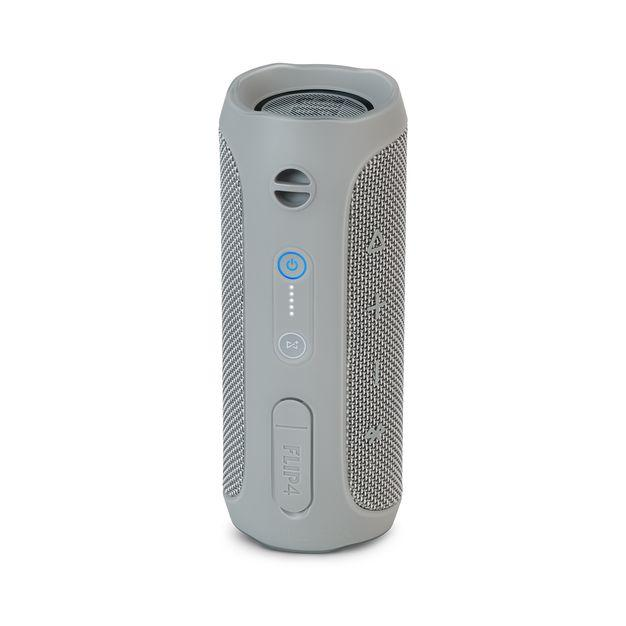 Altavoz inalámbrico - JBL Flip 4, 16W, Bluetooth, Gris