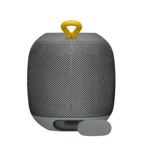 Altavoz inalámbrico - Ultimate Ears Wonderboom Stone, Bluetooth, Autonomía 10h, Resistente al Agua, Amarillo