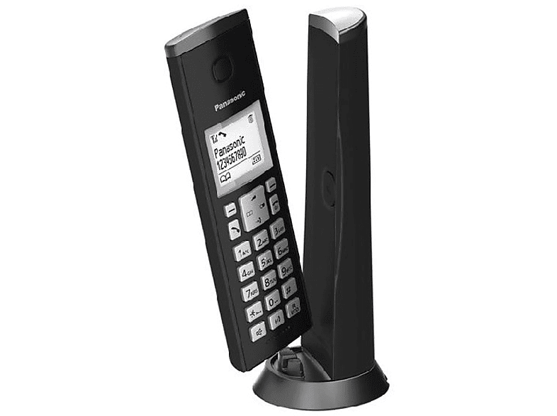 Teléfono fijo inalámbrico Philips D1611B Manos Libres Negro