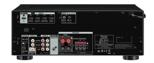 PIONEER PIONEER Receptor AV - Pioneer VSX-531-B, 5.1 canales, HDMI, USB, Audio Surround 3D, Negro
