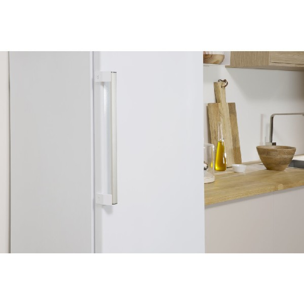 Frigorífico una puerta - Indesit SI8 1Q WD, 187 cm, 369 L, A+, Blanco