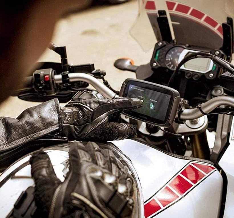 GPS moto - TomTom RIDER 42, 4.3", Europa, 6 horas, Bluetooth, Negro