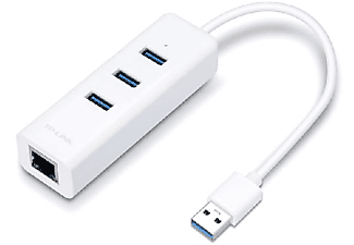 Adaptador | TP-Link UE330 USB 3.0 (3.1 Gen 1) blanco nodo concentrador