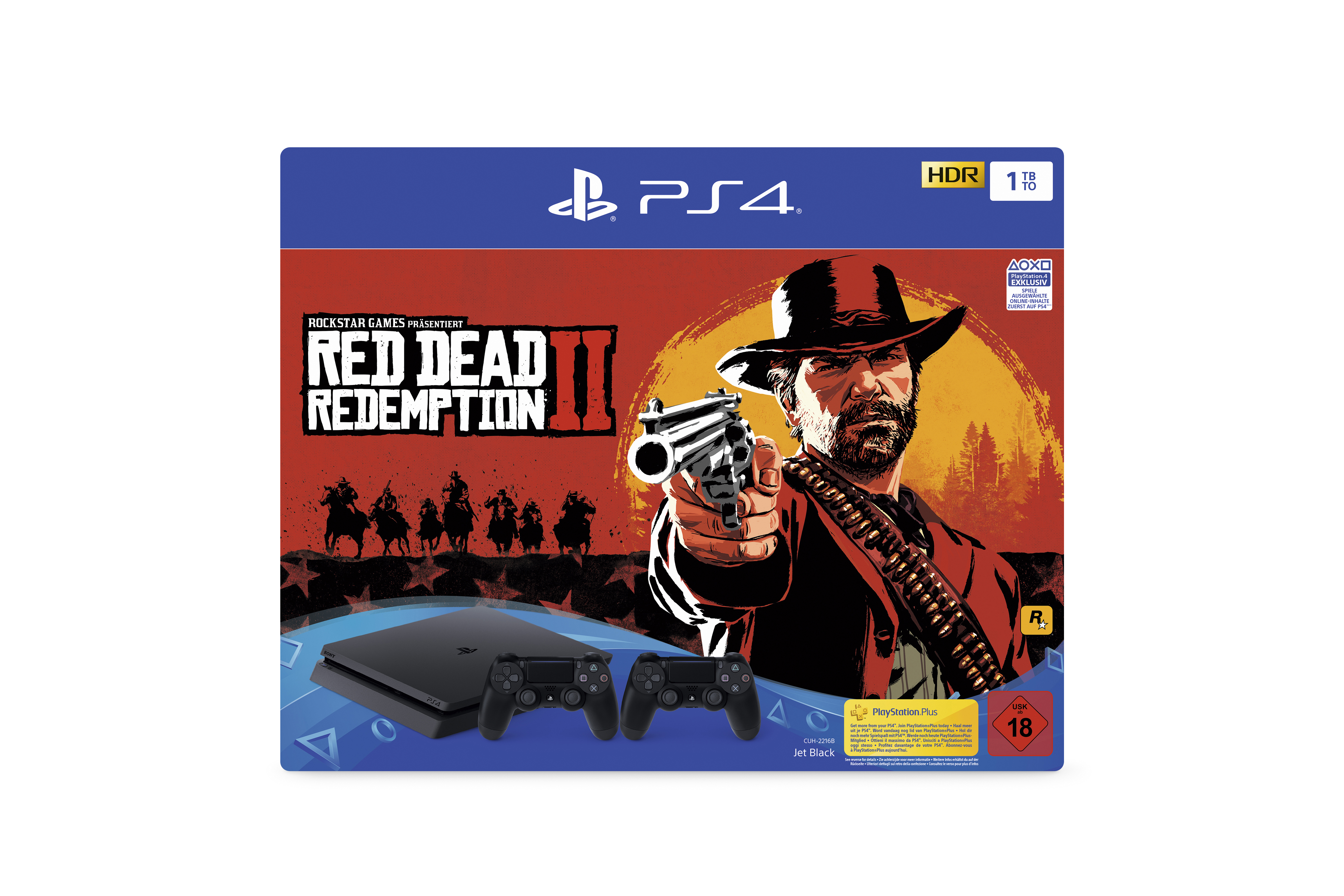 SONY PlayStation 4 1TB + Red Dead Redemption 2