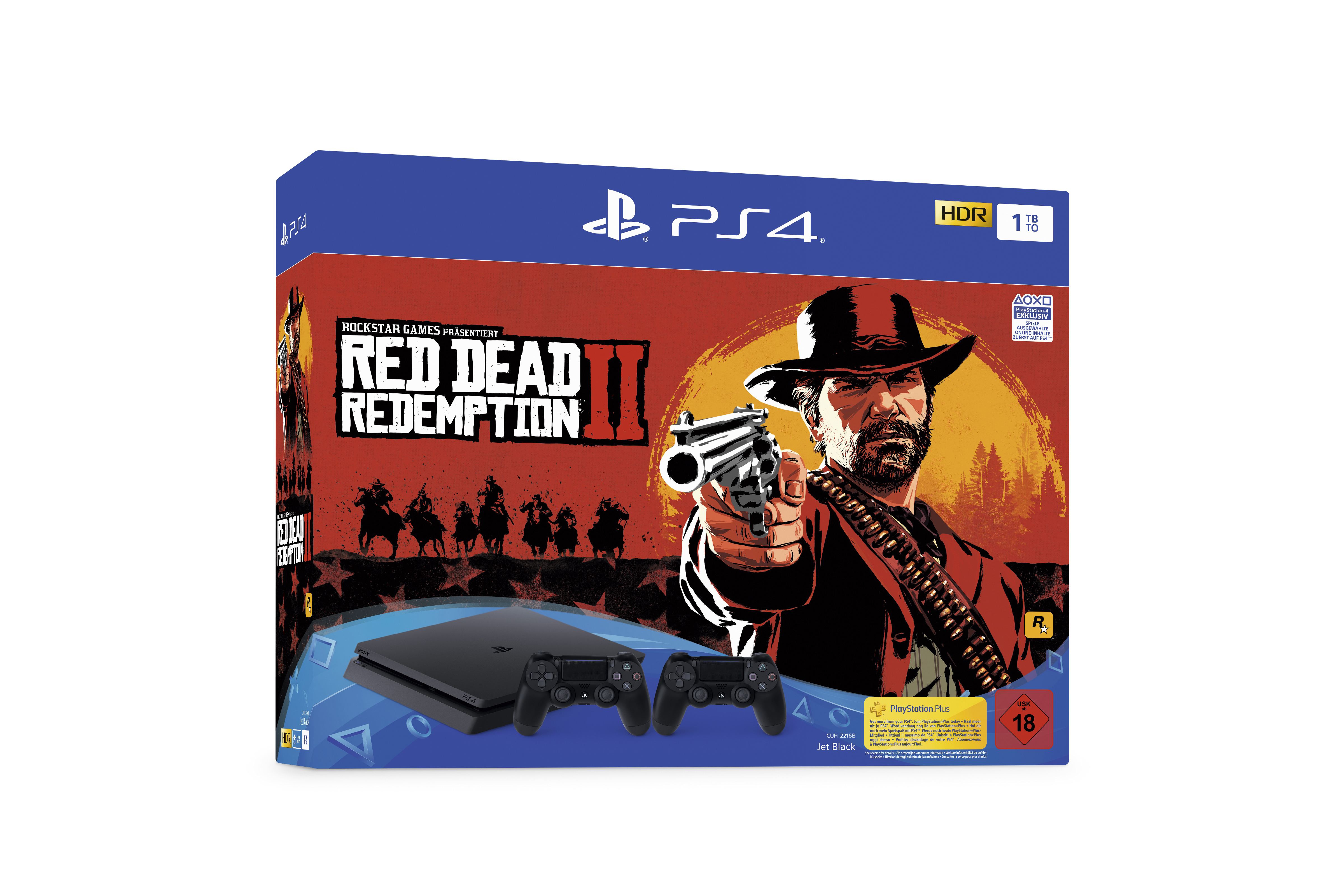 SONY PlayStation 4 1TB + Red Dead Redemption 2