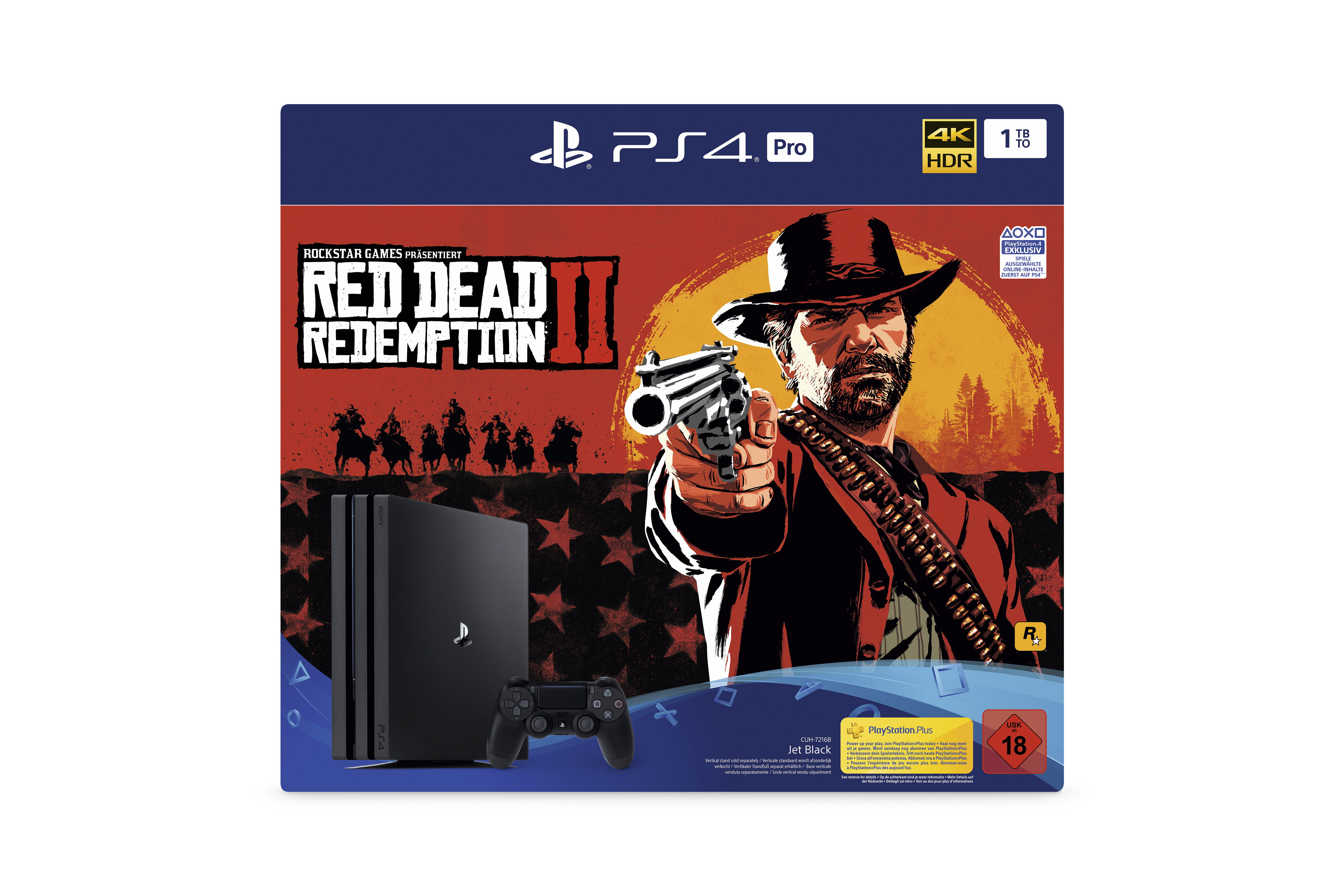 SONY PlayStation 4 Pro 1TB + Red Dead Redemption 2