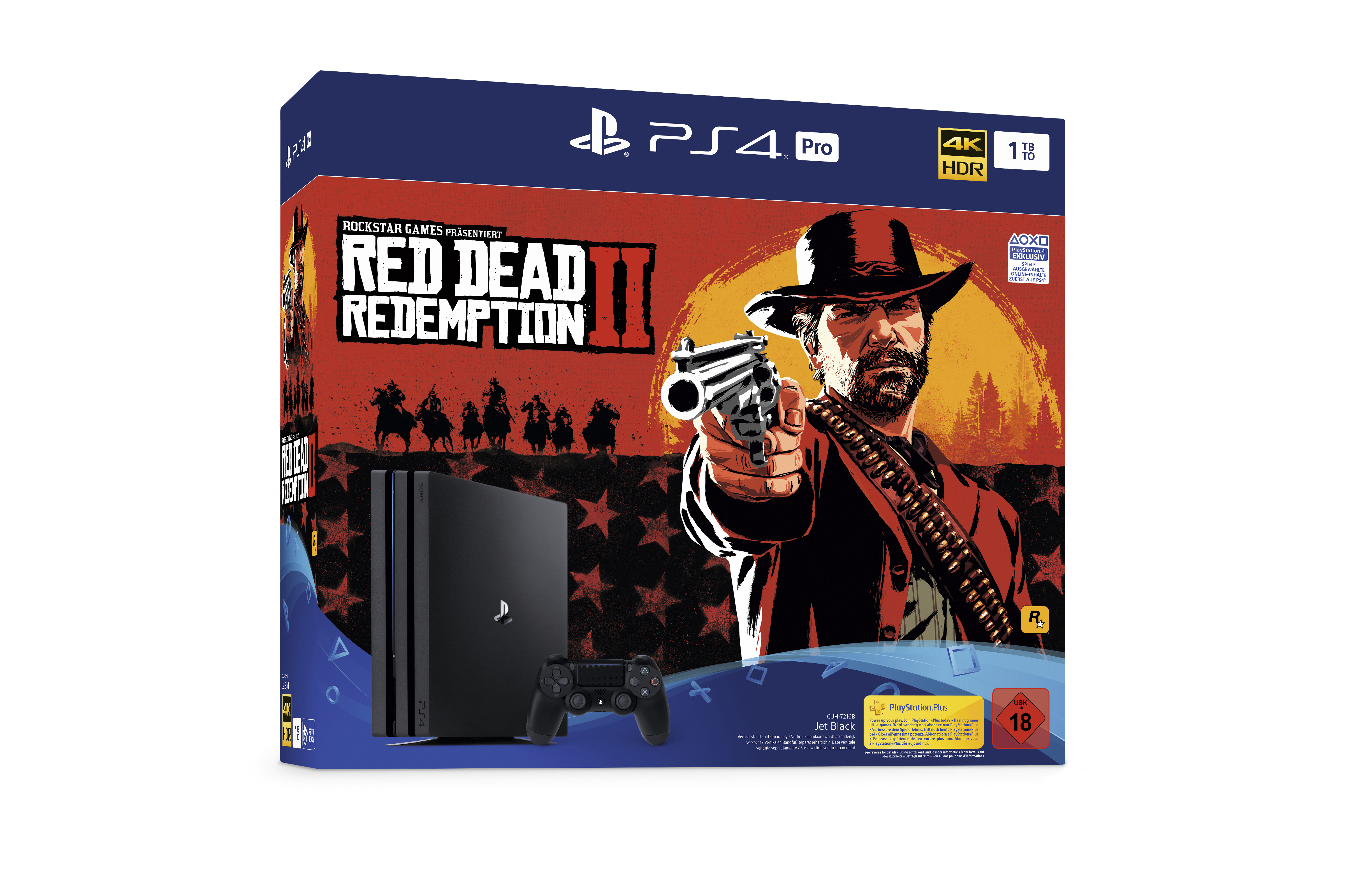 SONY PlayStation 4 Pro 1TB + Red Dead Redemption 2