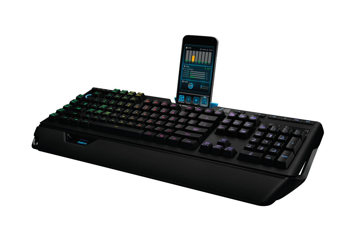 Teclado gaming - Logitech G910, USB, QWERTZ Alemán, Negro