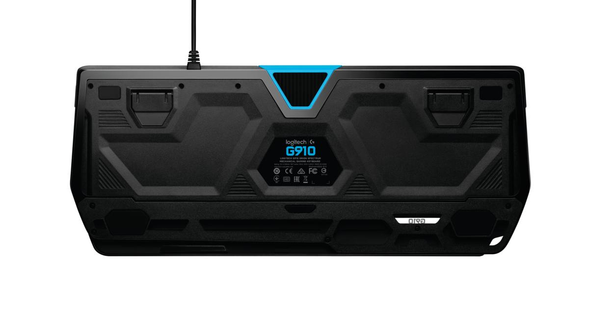 Teclado gaming - Logitech G910, USB, QWERTZ Alemán, Negro