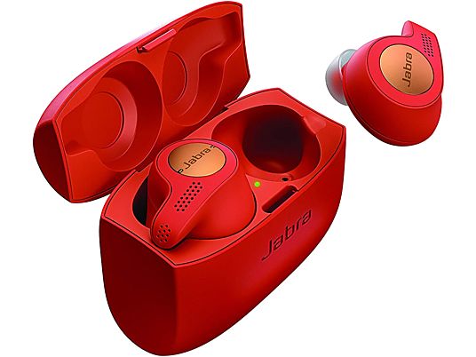 JABRA Elite Active 65T - Écouteur True Wireless (In-ear, Rouge)