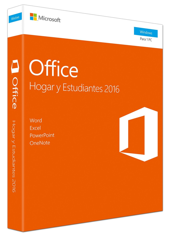Office Hogar y Estudiantes 2016 - Microsoft - 1 Licencia