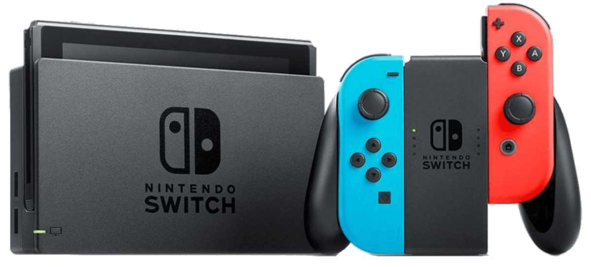 Consola Nintendo Switch neónrojo 6.2 joycon y hw azulrojo neon color 32
