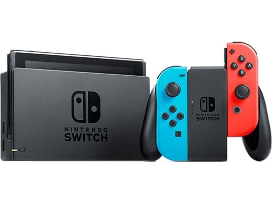 Consola - Nintendo Switch, 6.2", Joy-Con, Azul y Rojo Neón