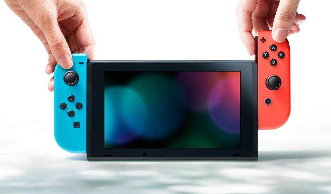 Consola - Nintendo Switch, 6.2", Joy-Con, Azul y Rojo Neón