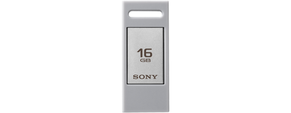 Pendrive 16GB - Sony USM16CA1, USB 3.0, Micro-USB, Plateado