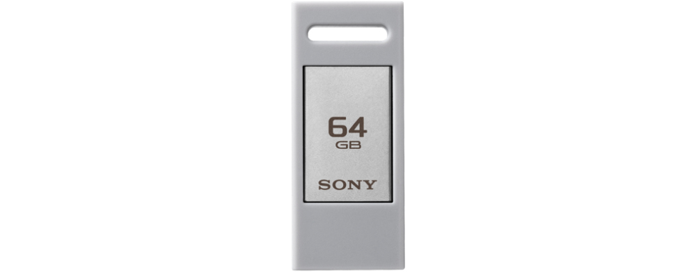 Pendrive 16GB - Sony USM16CA1, USB 3.0, Micro-USB, Plateado