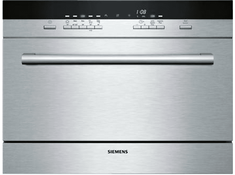 Lavavajillas integrable - Siemens iQ500 SK75M521EU, 45cm, 6 servicios, 5 programas, Acero