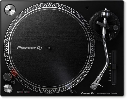 Tocadiscos - Pioneer DJ PLX-500, USB, RCA, Negro