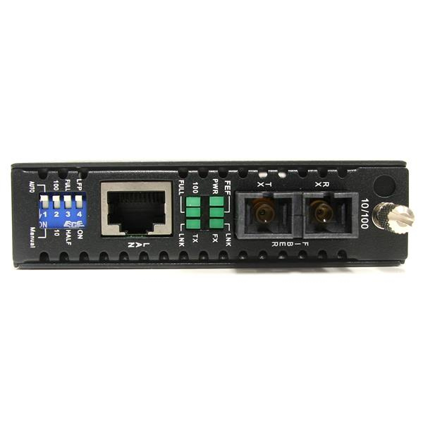 Conversor de Medios - StarTech.com ET90110SM302 Conversor Ethernet 10/100 Mbps a Fibra SC 30km