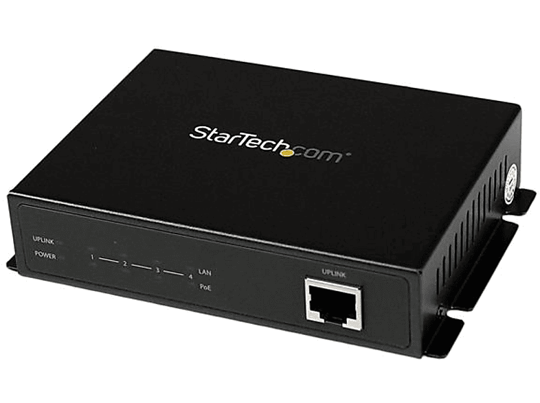 Switch Ethernet | StarTech.com IES51000POE Switch Conmutador de Red 5 Puertos RJ45 Gigabit con PoE