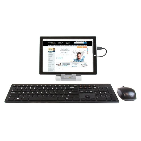 Hub USB - StarTech.com ST4300U3C1 Concentrador USB 3.0 3 Puertos Hub con Carga Rapida y Base